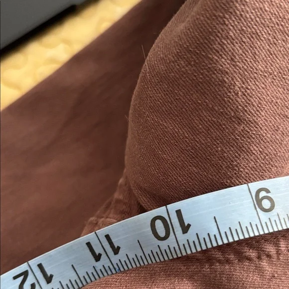 Billabong mauvy/ Brown High rise Flare & Wide Leg Jeans sz 25 - Picture 8 of 9